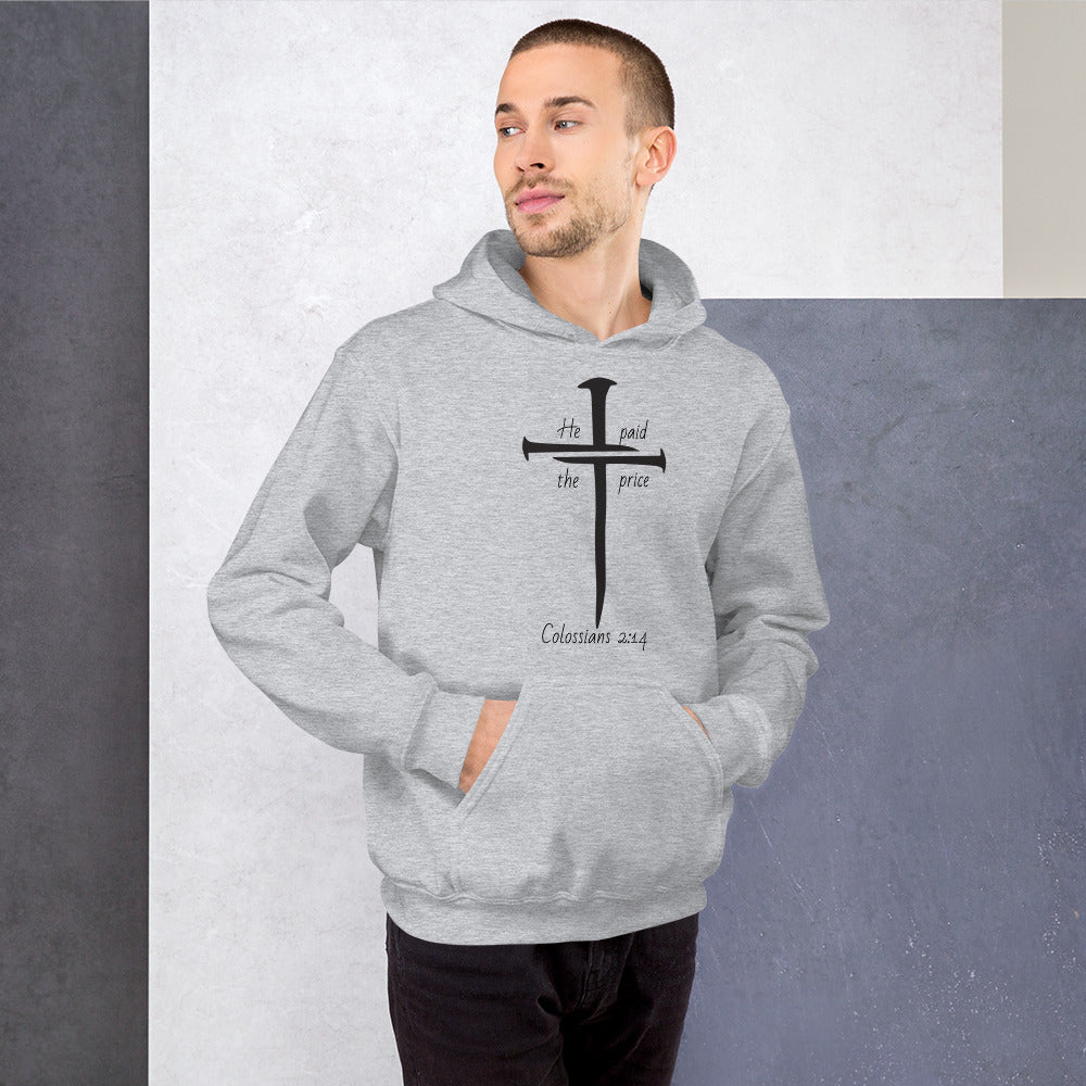 Nailed Cross Unisex Hoodie