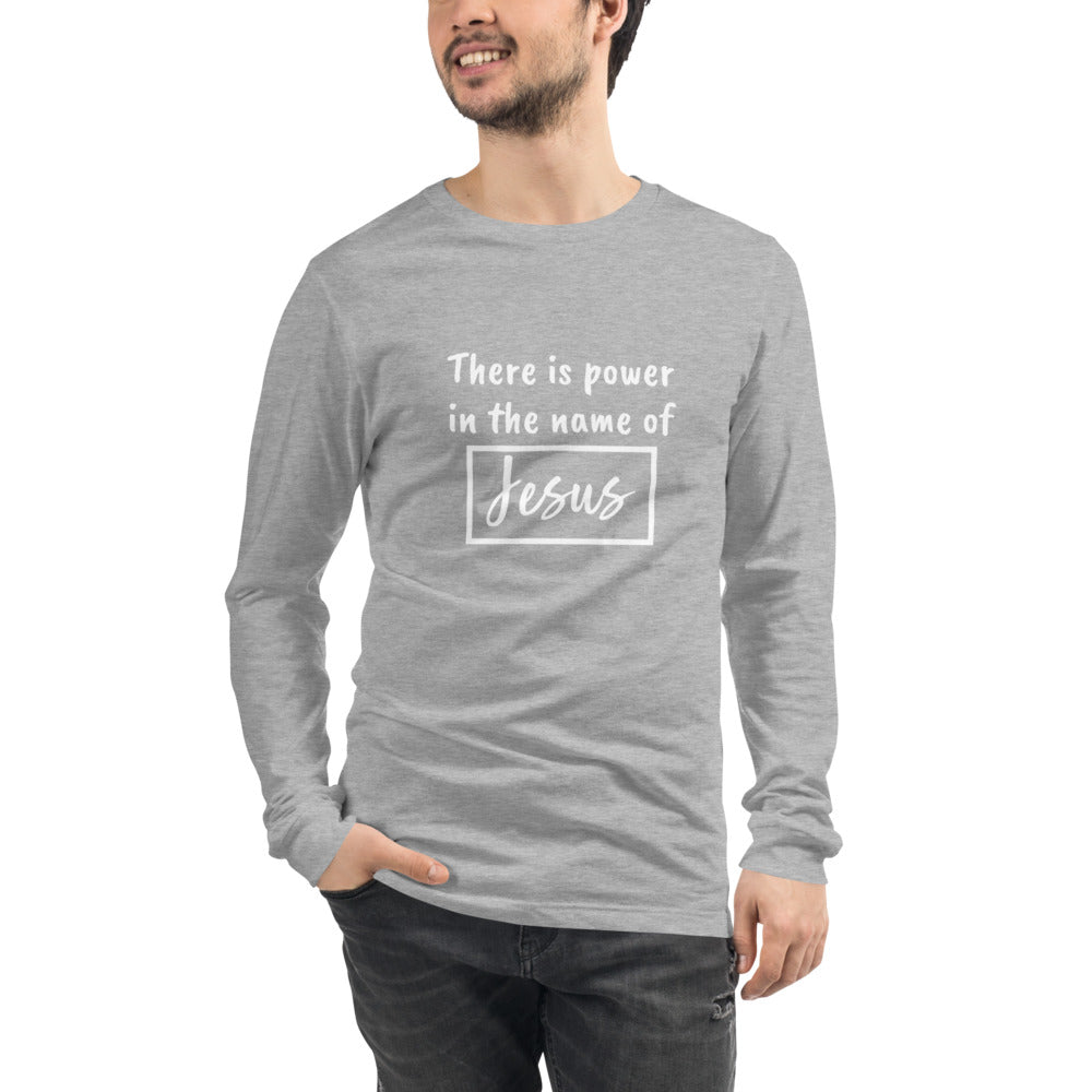 Jesus Long Sleeve Men's Shirt
