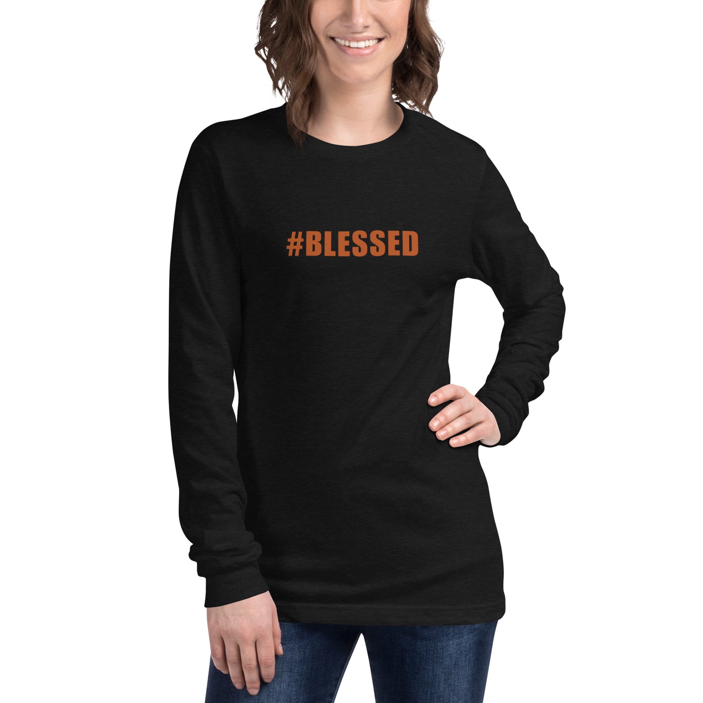 #Blessed Long Sleeve T-Shirt