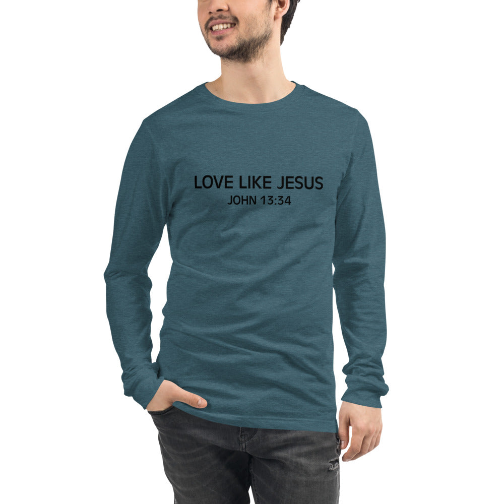Love Like Jesus Unisex Long Sleeve Shirt