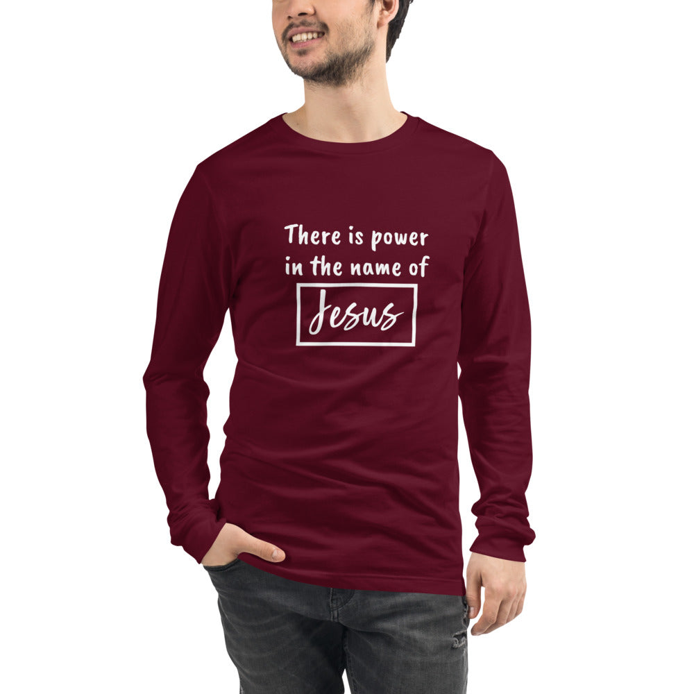 Jesus Long Sleeve Men's Shirt