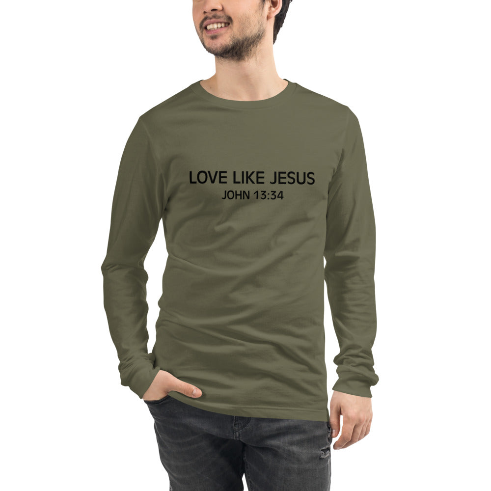 Love Like Jesus Unisex Long Sleeve Shirt