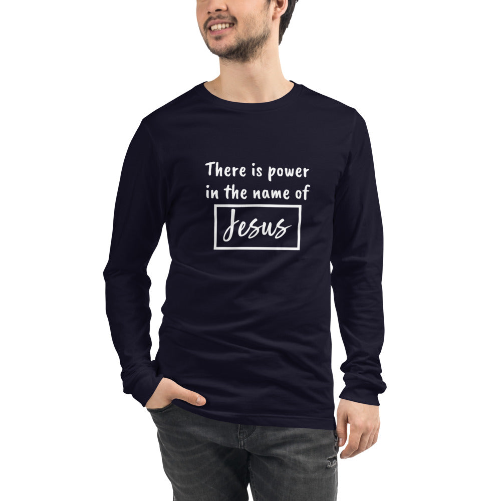Jesus Long Sleeve Men's Shirt
