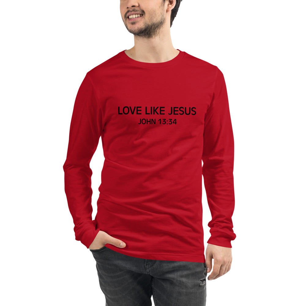 Love Like Jesus Unisex Long Sleeve Shirt