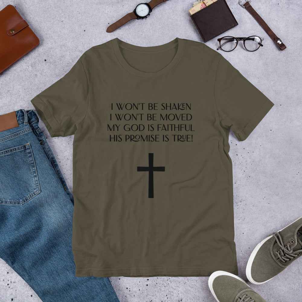 Men's God is Faithful Short-Sleeve T-Shirt