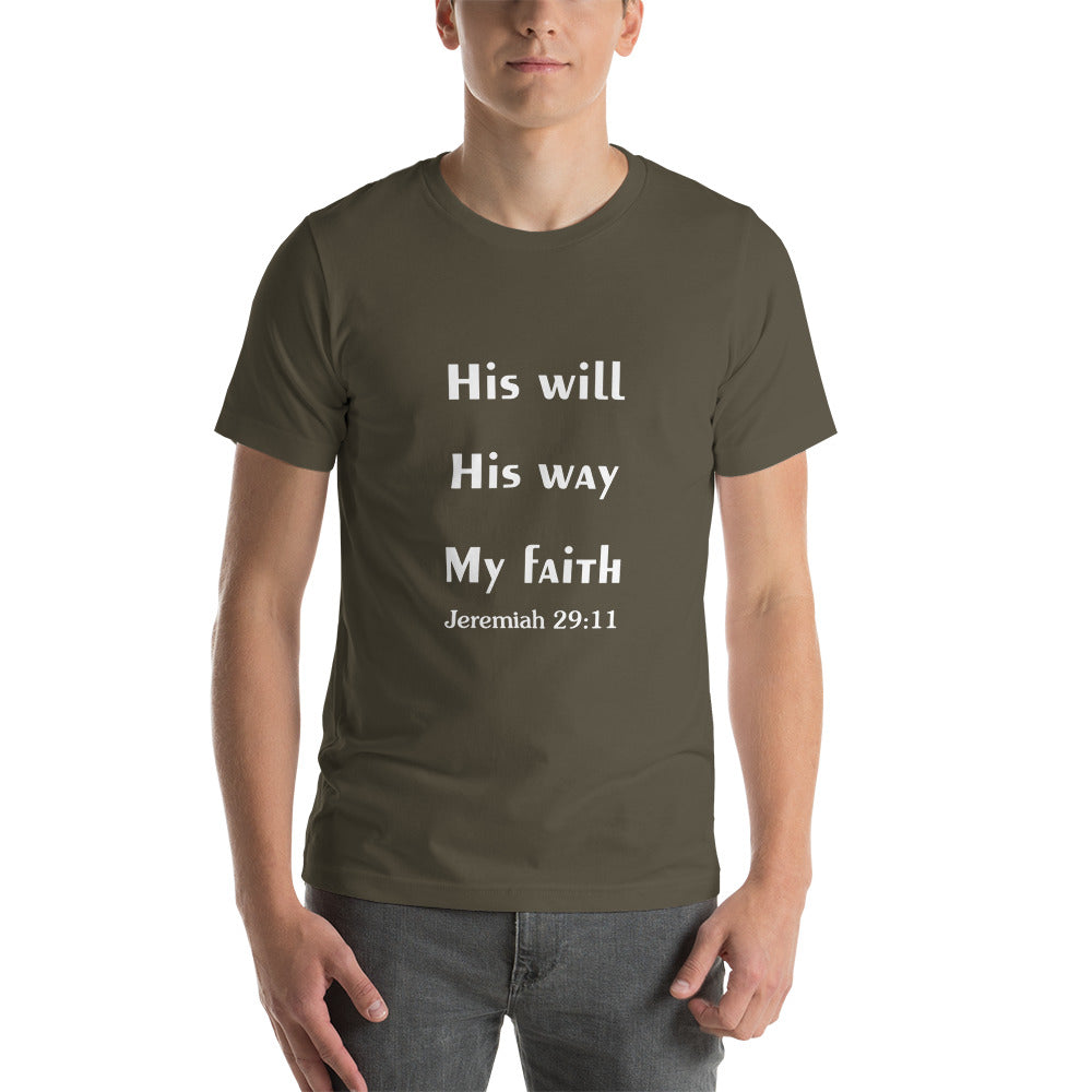 His Will Short-Sleeve Unisex T-Shirt