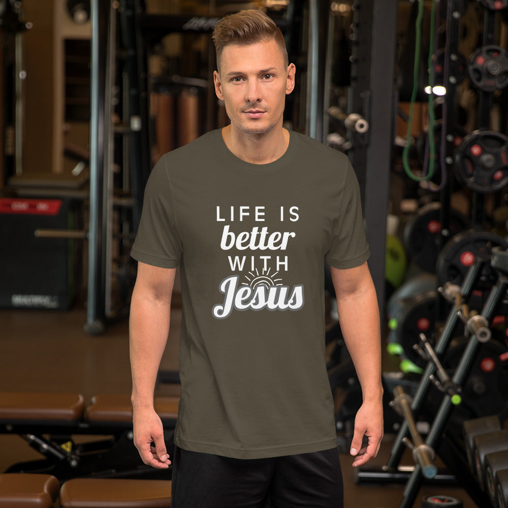 Life Is Better Short-Sleeve Unisex T-Shirt