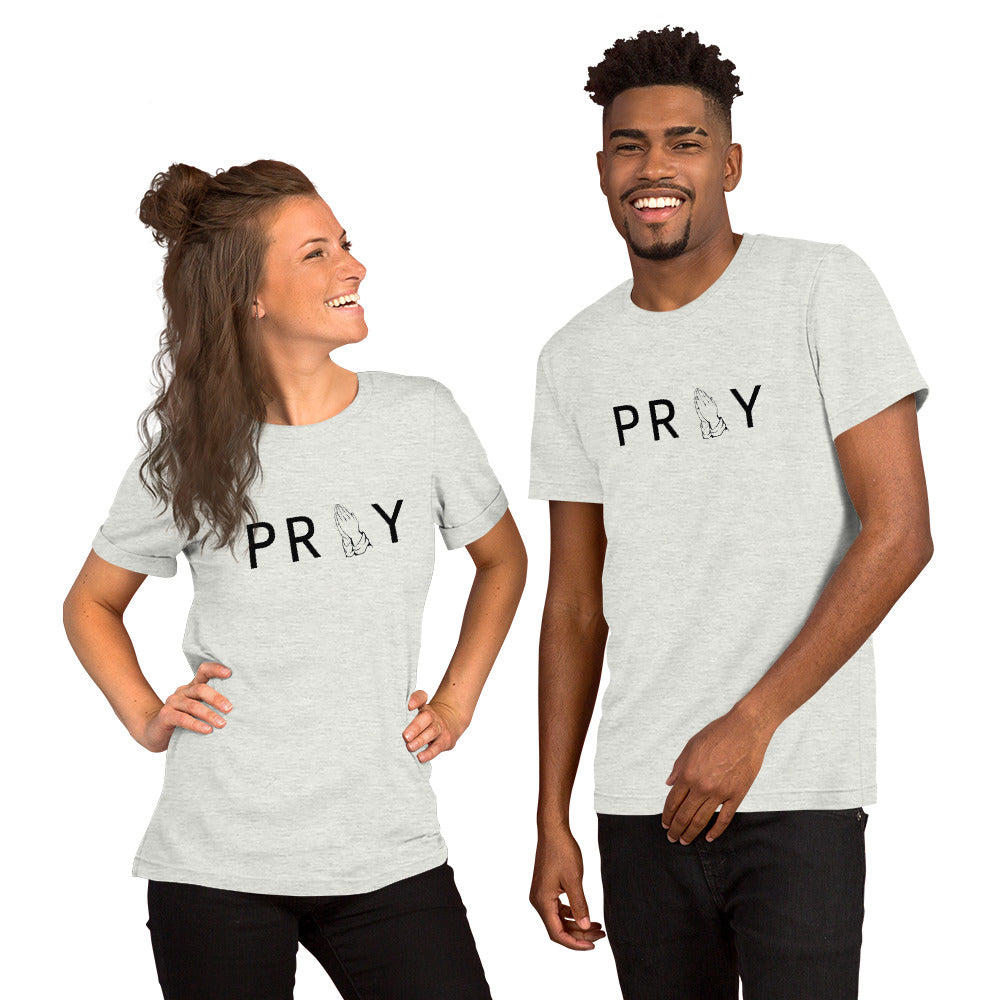 Pray Hands Short-Sleeve Unisex T-Shirt
