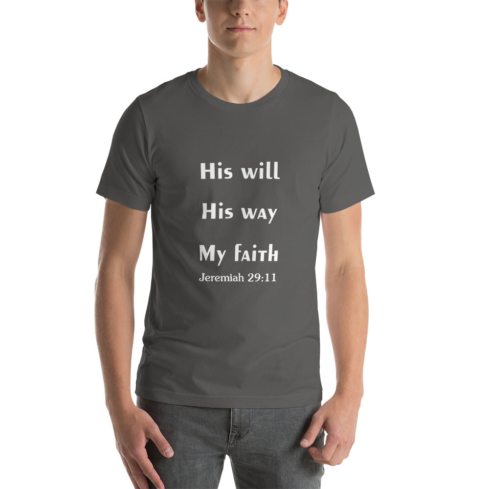 His Will Short-Sleeve Unisex T-Shirt