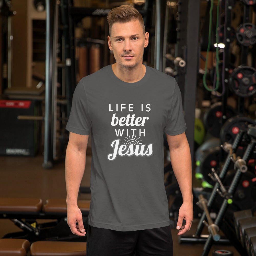 Life Is Better Short-Sleeve Unisex T-Shirt