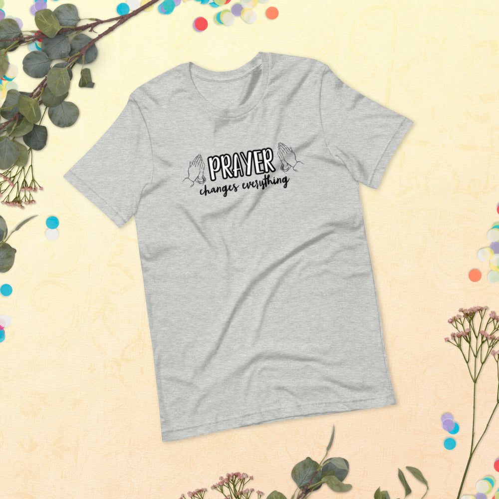 Prayer Changes Everything Short-Sleeve Women's T-Shirt