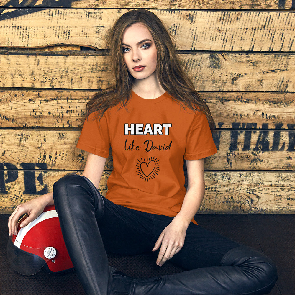 Heart Like David Women's Short Sleeve T-Shirt