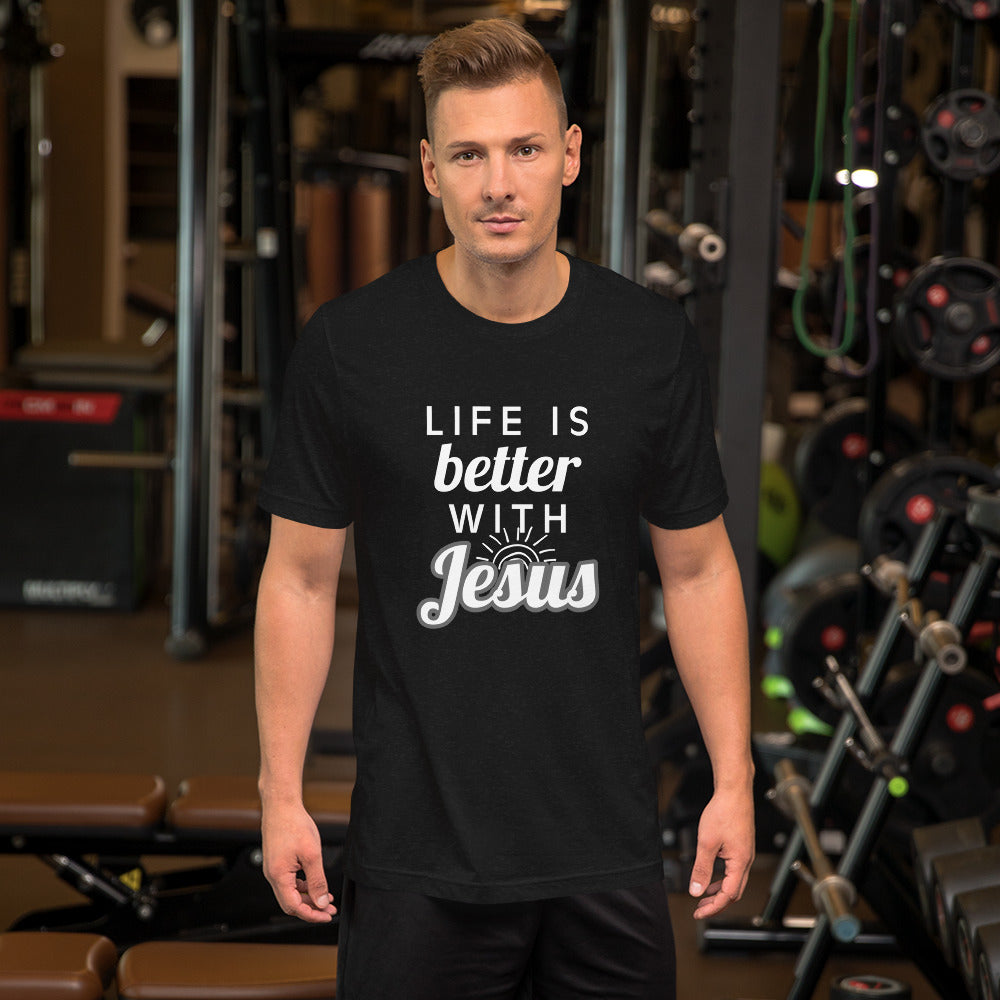 Life Is Better Short-Sleeve Unisex T-Shirt