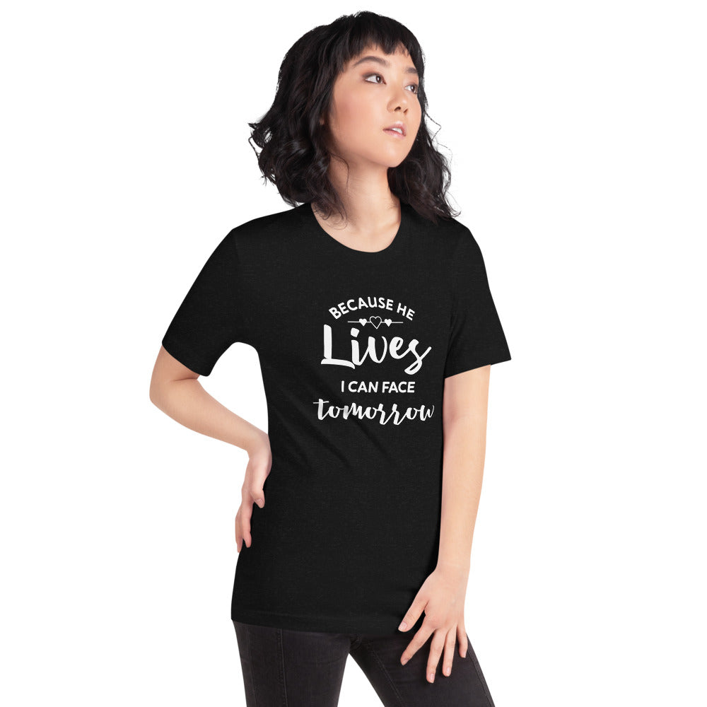He Lives Short-Sleeve Women's T-Shirt