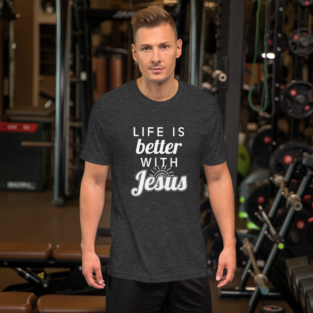 Life Is Better Short-Sleeve Unisex T-Shirt