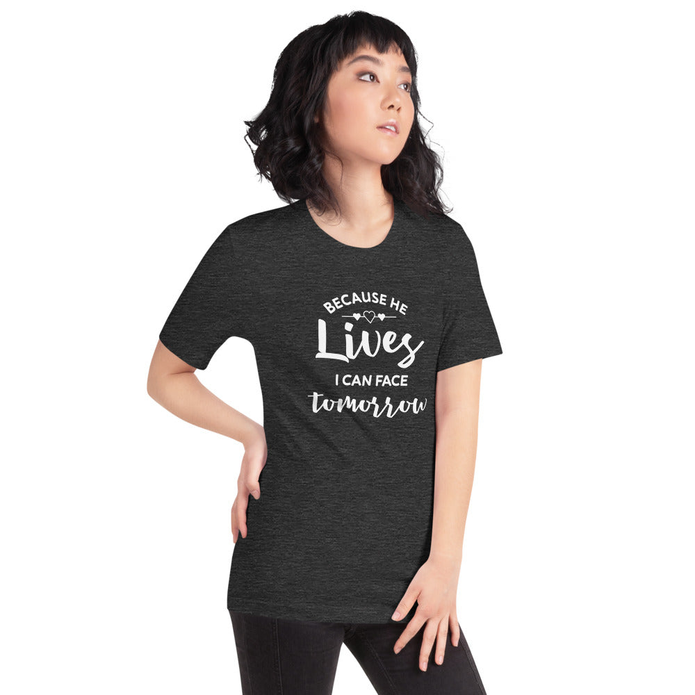 He Lives Short-Sleeve Women's T-Shirt