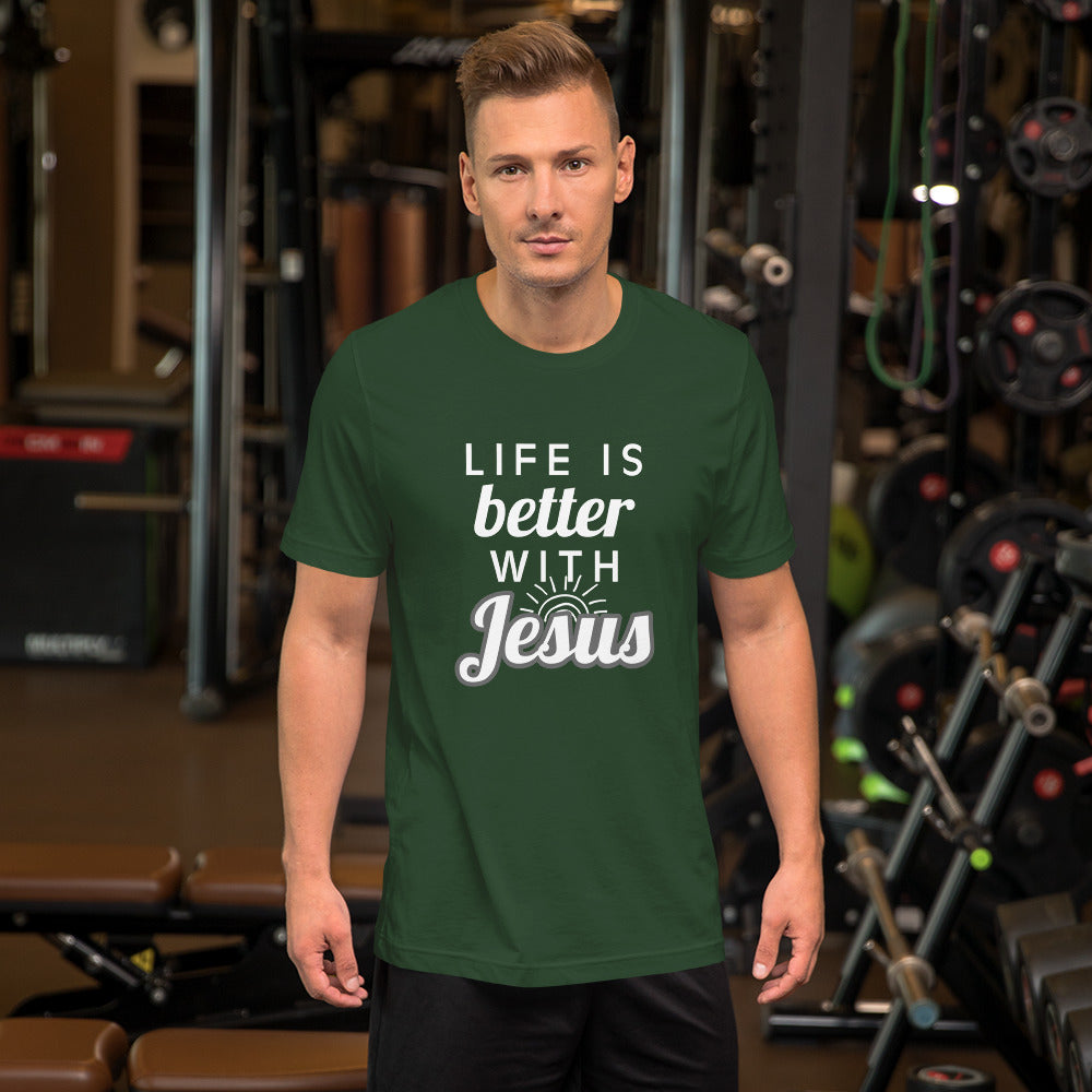 Life Is Better Short-Sleeve Unisex T-Shirt