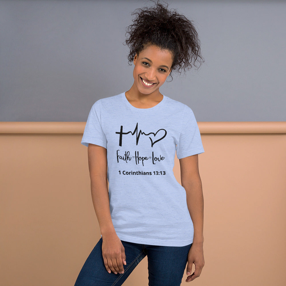 Faith Hope Love Short Sleeve Women's T-Shirt