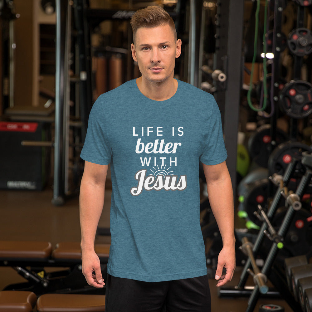 Life Is Better Short-Sleeve Unisex T-Shirt
