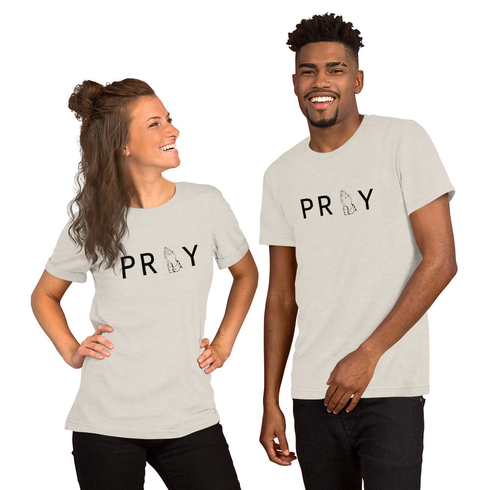 Pray Hands Short-Sleeve Unisex T-Shirt