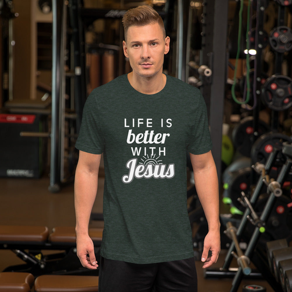 Life Is Better Short-Sleeve Unisex T-Shirt