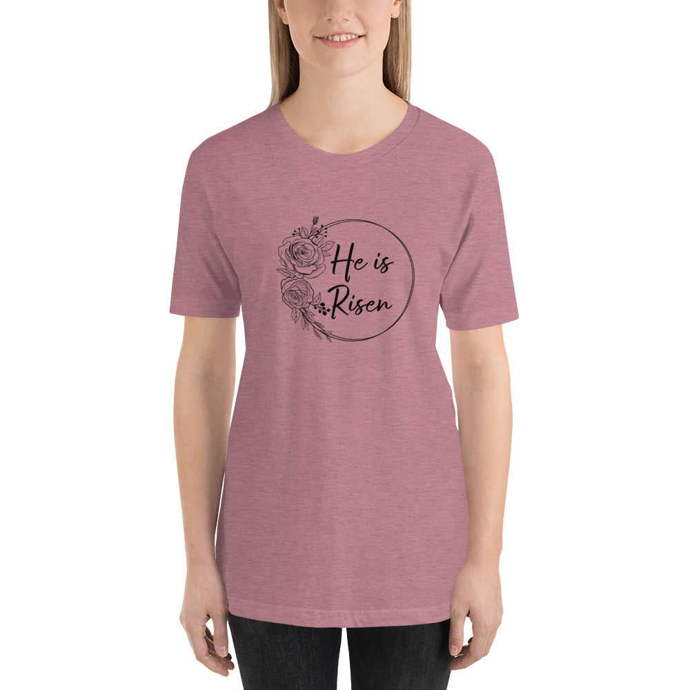He Is Risen Short-Sleeve Women's T-Shirt