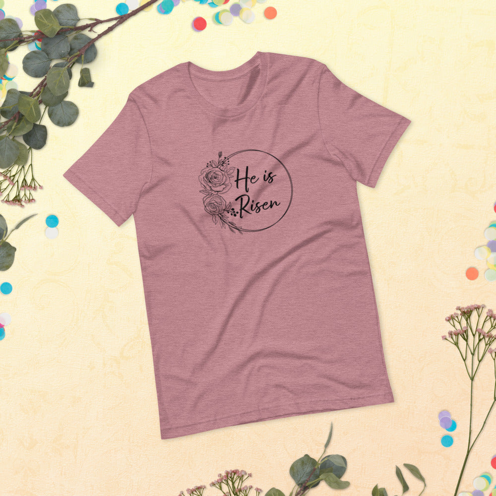 He Is Risen Short-Sleeve Women's T-Shirt