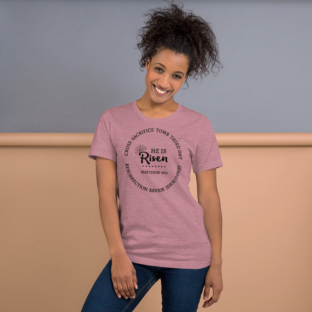 Matthew 28:6 Short-Sleeve Women's T-Shirt