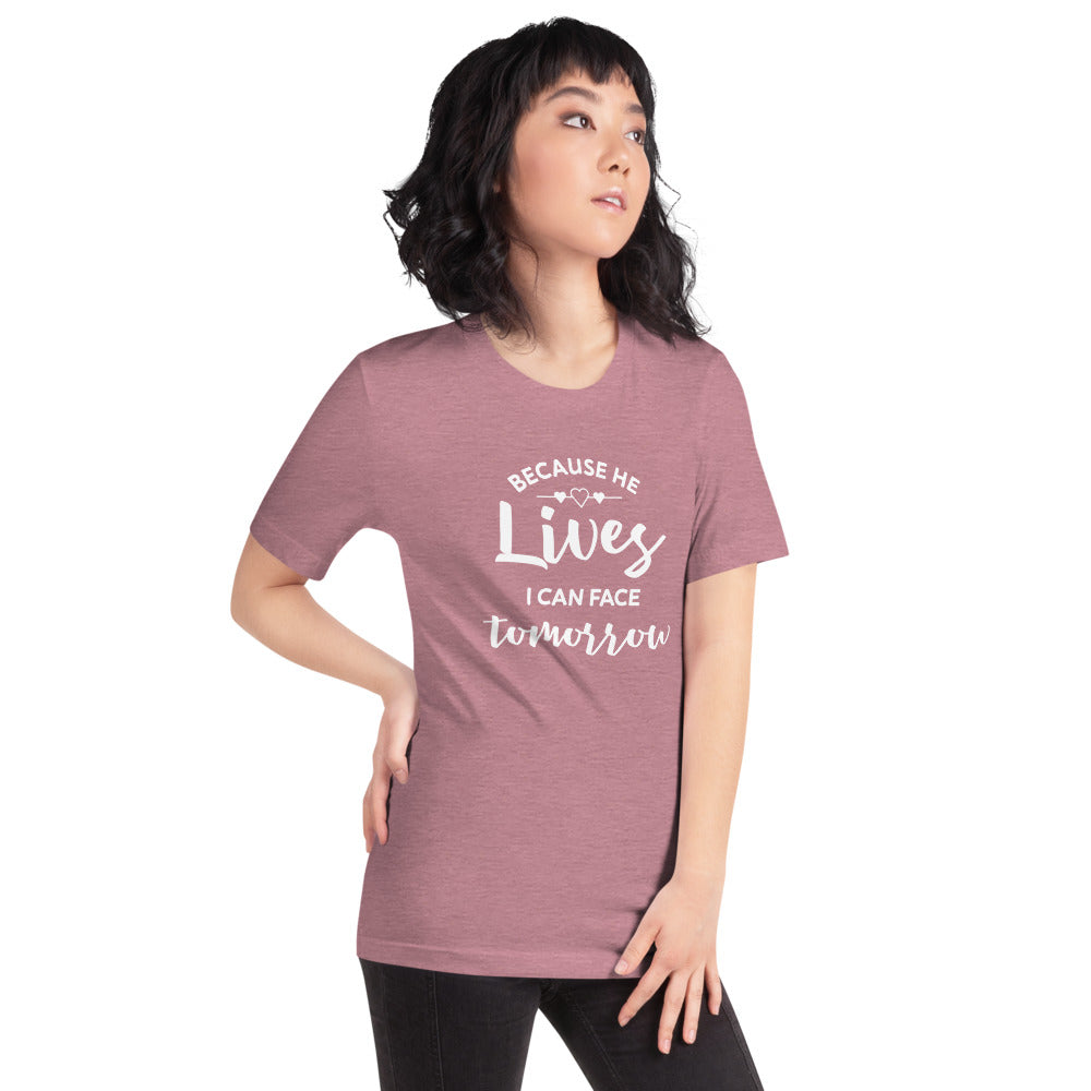 He Lives Short-Sleeve Women's T-Shirt