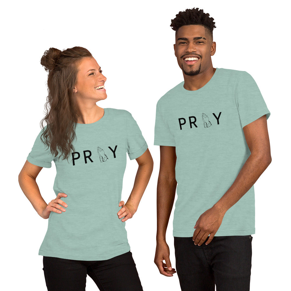 Pray Hands Short-Sleeve Unisex T-Shirt