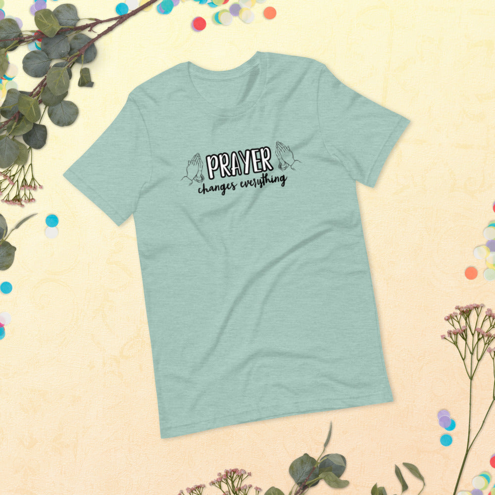 Prayer Changes Everything Short-Sleeve Women's T-Shirt