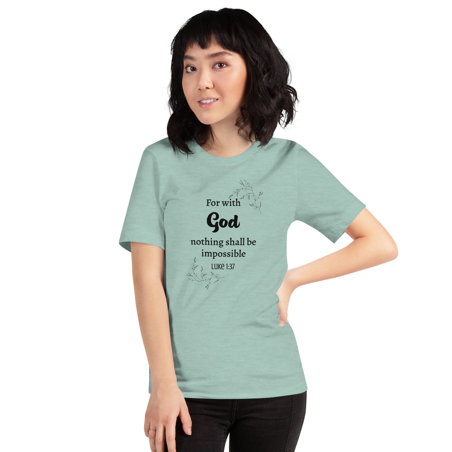 With God Women's Short Sleeve T-Shirt