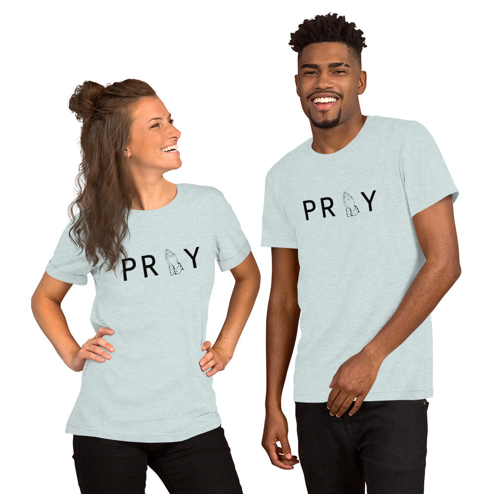 Pray Hands Short-Sleeve Unisex T-Shirt