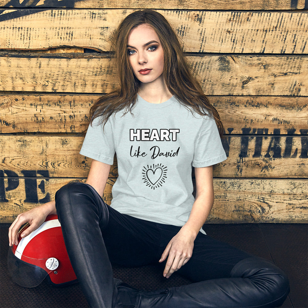 Heart Like David Women's Short Sleeve T-Shirt