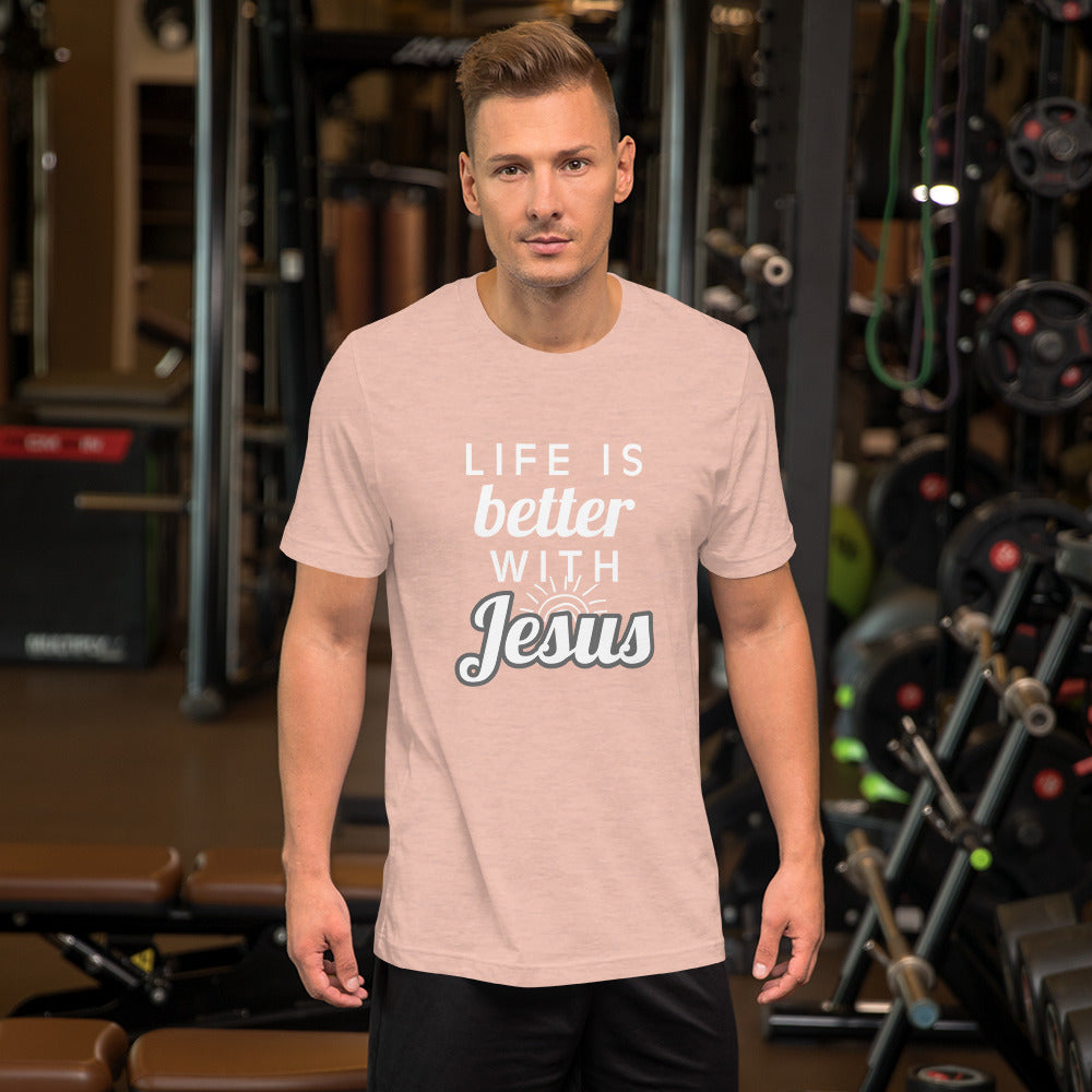 Life Is Better Short-Sleeve Unisex T-Shirt