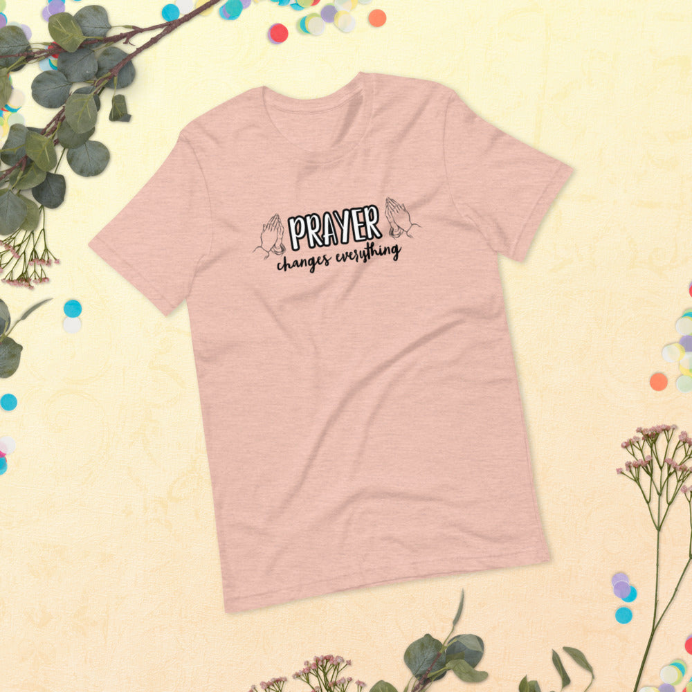 Prayer Changes Everything Short-Sleeve Women's T-Shirt