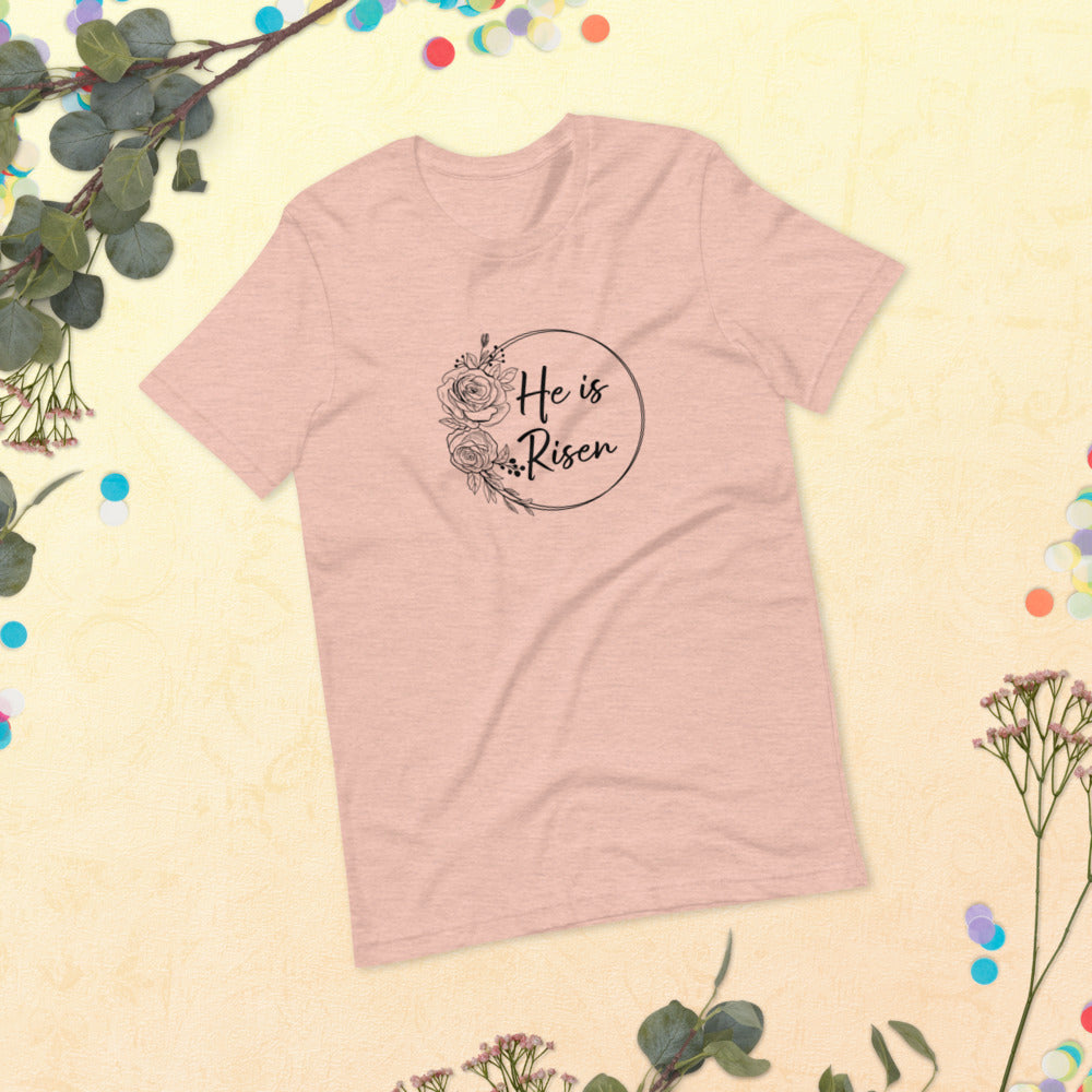 He Is Risen Short-Sleeve Women's T-Shirt