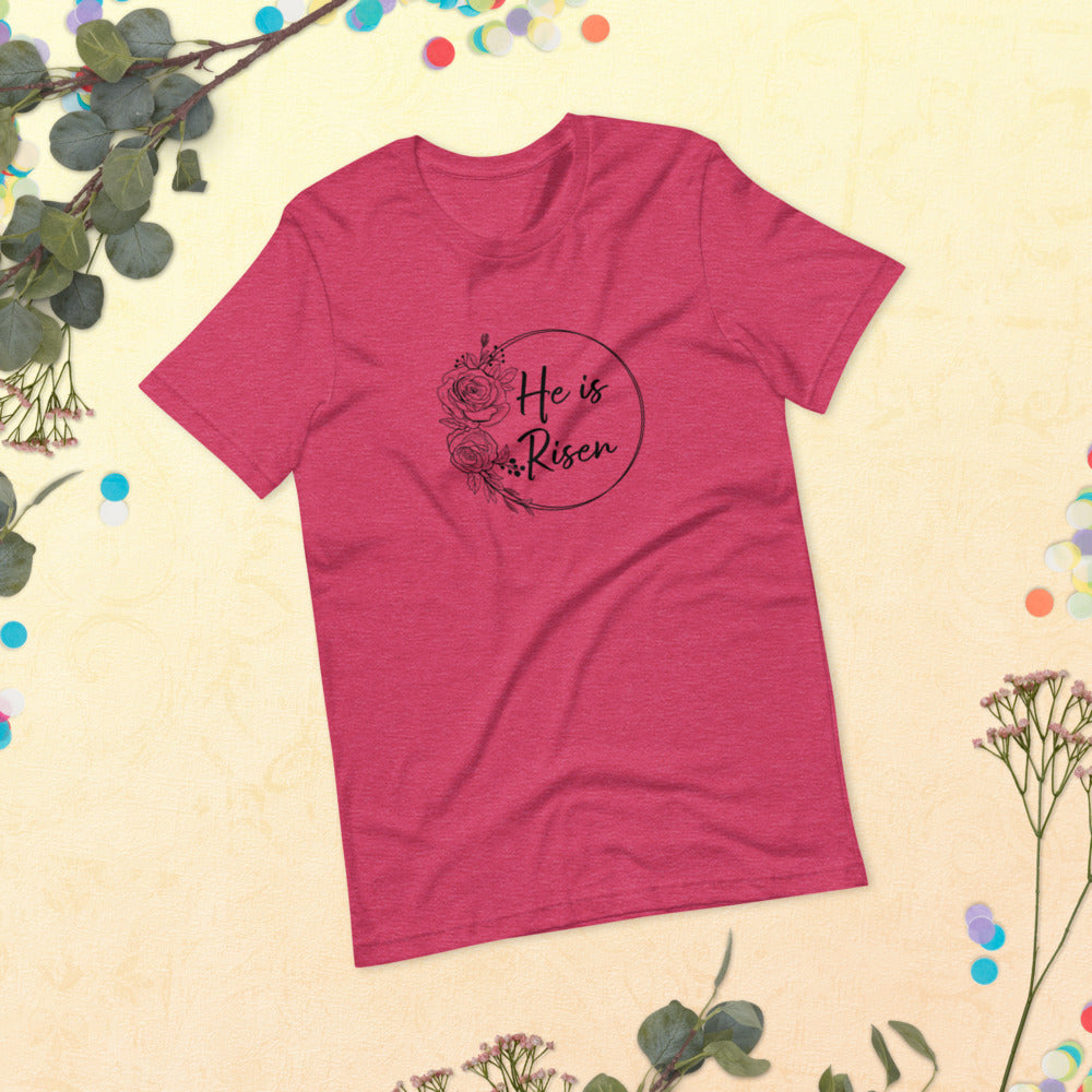 He Is Risen Short-Sleeve Women's T-Shirt