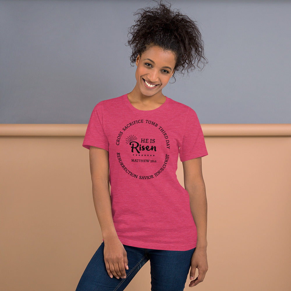 Matthew 28:6 Short-Sleeve Women's T-Shirt