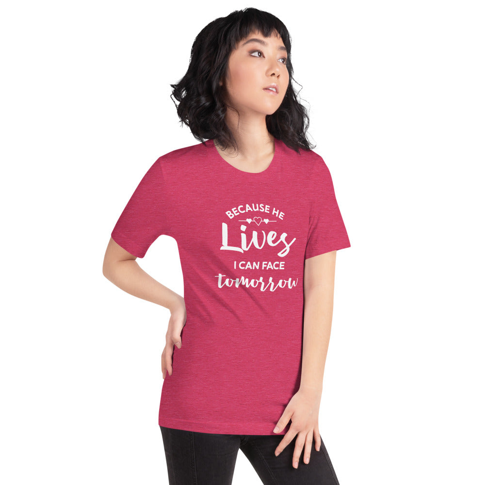 He Lives Short-Sleeve Women's T-Shirt