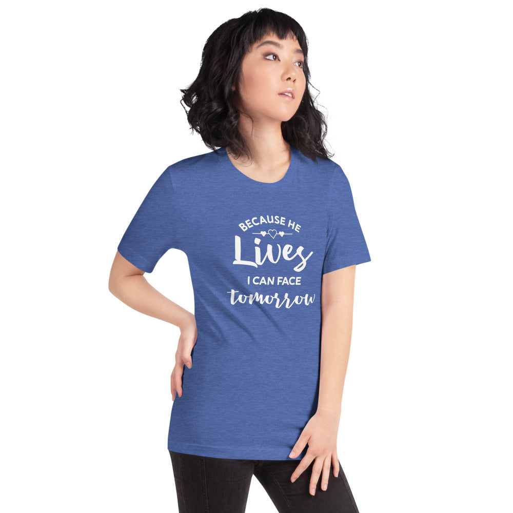 He Lives Short-Sleeve Women's T-Shirt