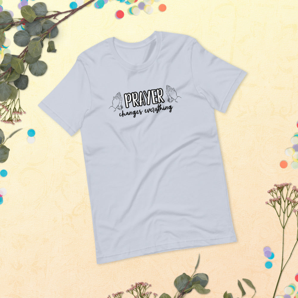 Prayer Changes Everything Short-Sleeve Women's T-Shirt