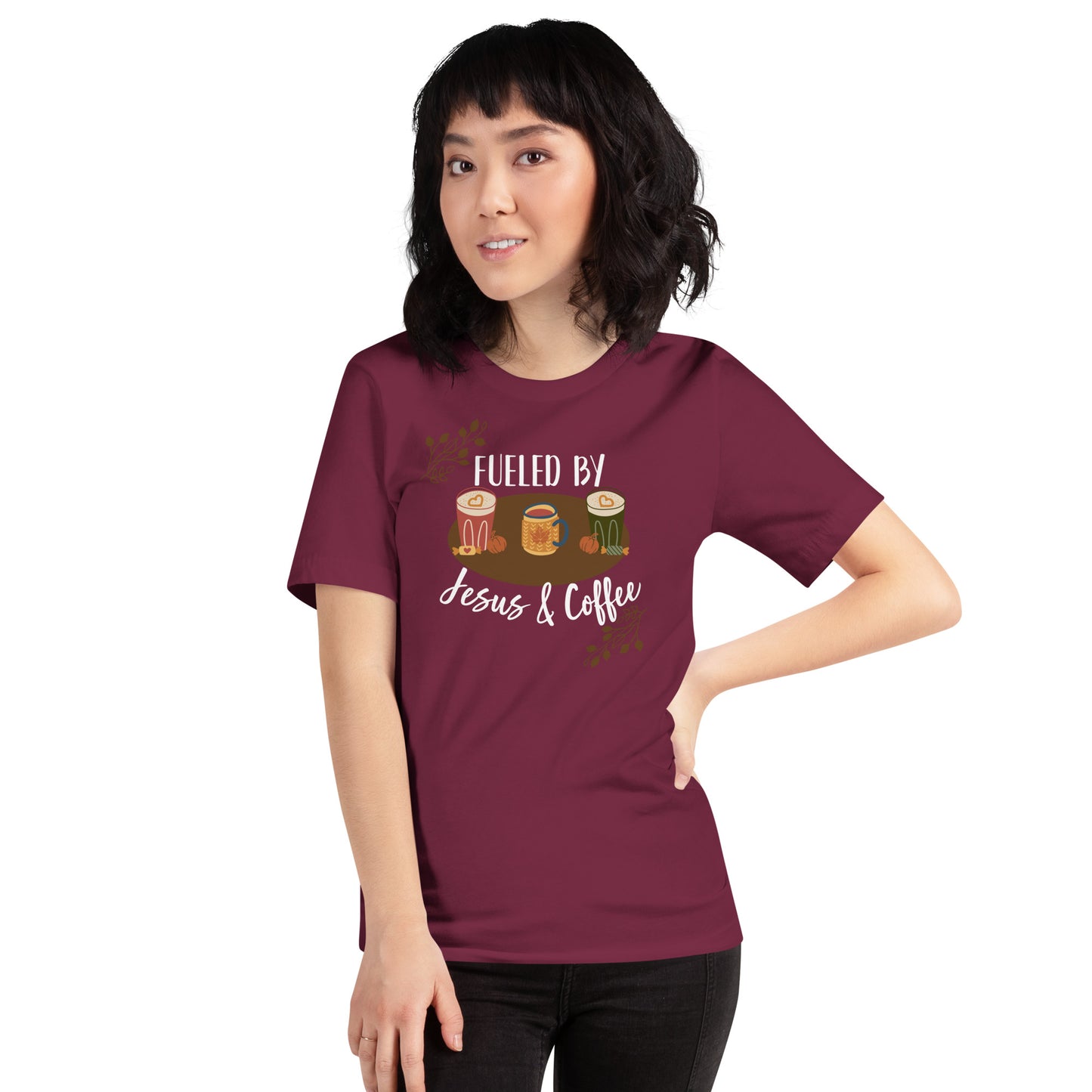 Jesus & Coffee Women's Short Sleeve T-Shirt