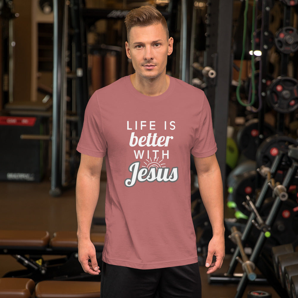 Life Is Better Short-Sleeve Unisex T-Shirt