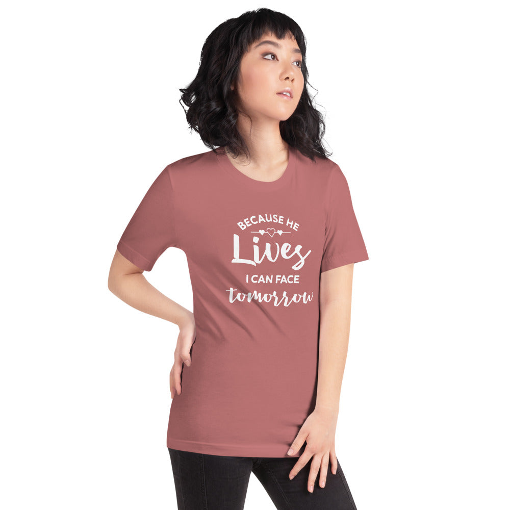 He Lives Short-Sleeve Women's T-Shirt