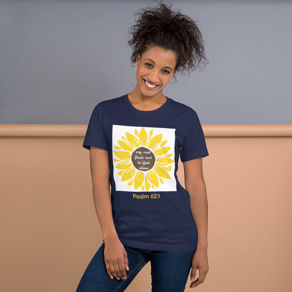 Women's Short-Sleeve Sunflower T-Shirt