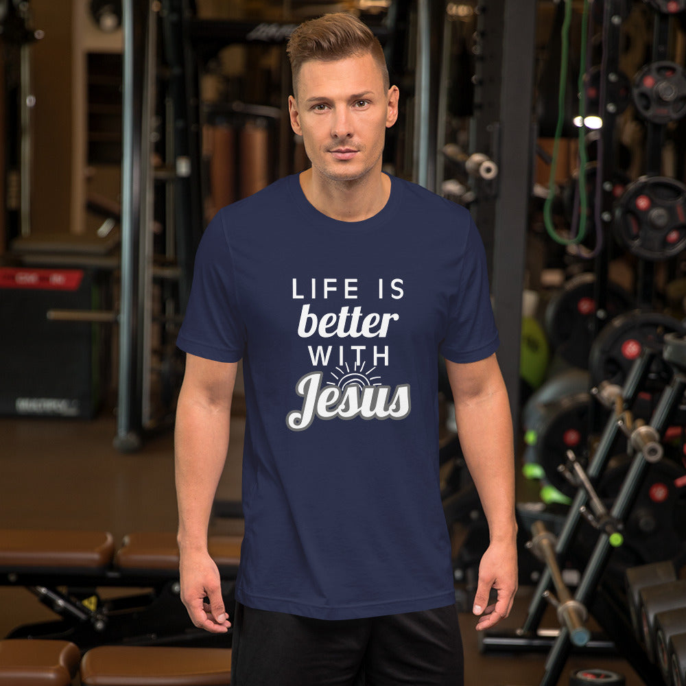 Life Is Better Short-Sleeve Unisex T-Shirt