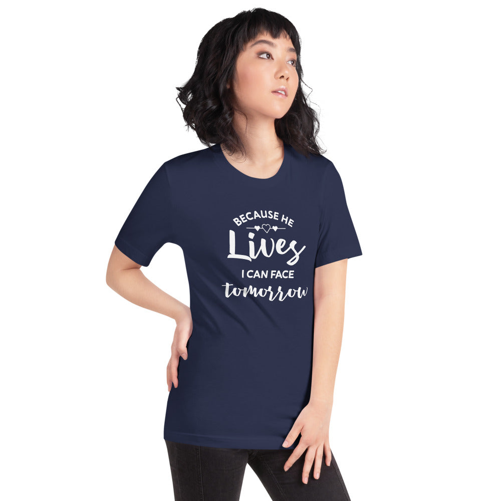 He Lives Short-Sleeve Women's T-Shirt