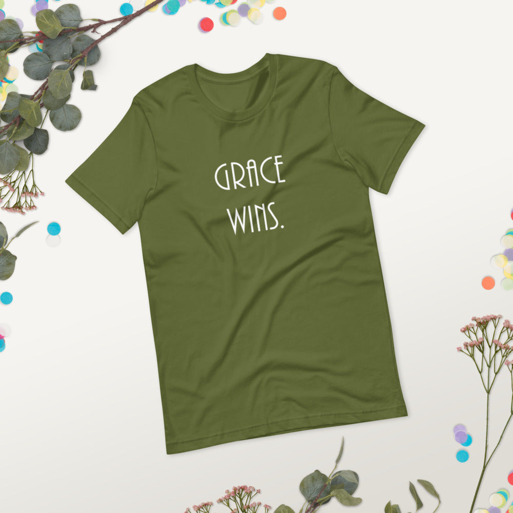 Grace Wins Short-Sleeve Unisex T-Shirt