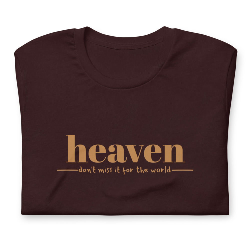 Heaven Short-Sleeve Unisex T-Shirt